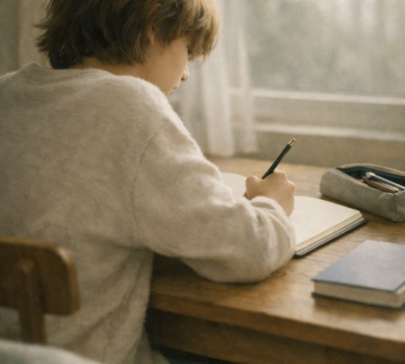 Bambino che studia con tutoraggio specialistico DSA ADHD Roma